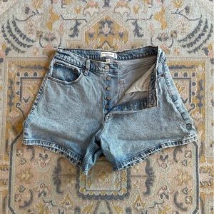 Abercrombie & Fitch | Curve Love Dad Shorts